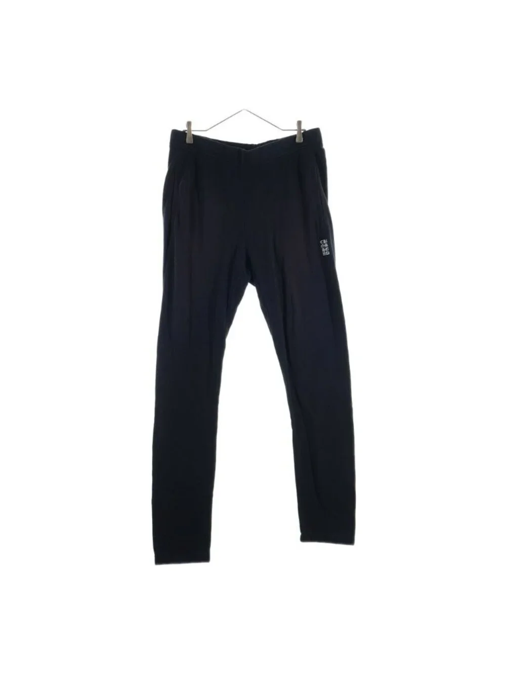 Chrome Hearts Sweatpants CH Cross Vertical Logo Black Pants